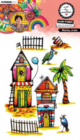 
              ABM - Art by Marlene Clear Stamp - Clear stamp Beachy scene - ABM 25 collection no. 887
            