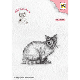 Nellie's Choice - Animals Clear Stamps Cat