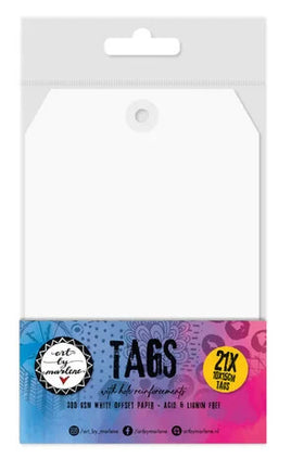 ABM - Studio Light - Signature Collection Tags With Hole Reinforcements (21pcs)