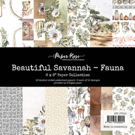 Beautiful Savannah - Fauna 6x6 Paper
