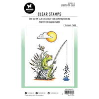 
              Studio Light • By Laurens Clear Stamp Fishing Frog
            