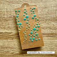 Vaessen Creative •3D Embossing Folder by Carla Creates  Bubbles 5.9x5.9"