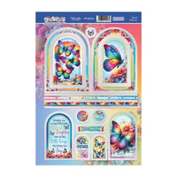 Hunkydory - Spread Happiness Card Topper Sheet CARDTO715