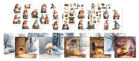 
              Creative Craftlab - Collage Paper Pad - James the Gnome 203x203mm 36 sheets
            