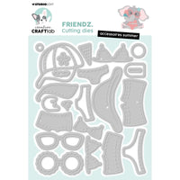 
              Creative Craftlab • Friendz Cutting Die - Accessoires summer
            