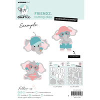 
              Creative Craftlab • Friendz Cutting Die - Accessoires summer
            