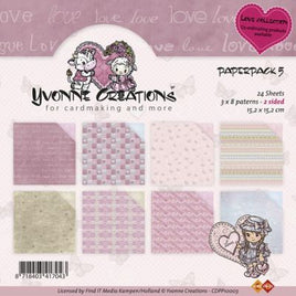 Yvonne Creations - Paperpack Love 6x6"
