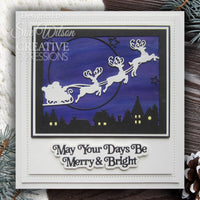 
              Creative Expressions - Sue Wilson Festive Moonlight Sleigh Cover Plate Craft Die
            