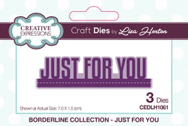 Creative Expressions • Borderline Lisa Horton Just For You