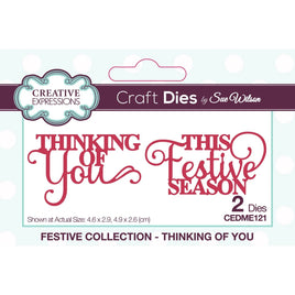Creative Expressions • Mini Expressions Cutting Die Duo Thinking of You