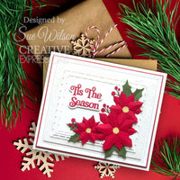 Creative Expressions •  Mini Shadowed Sentiments Craft Die Tis The Season
