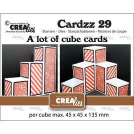 Crealies • Cardzz Dies A Lot Of Cube Cards