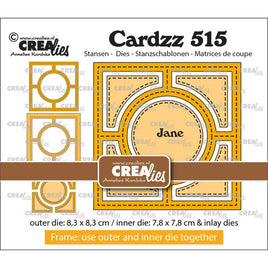 Crealies • Cardzz Cutting Dies Frame & Inlay Jane