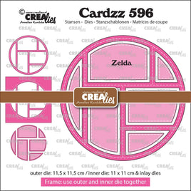 Crealies •  Cardzz Frame & Inlay Zelda (6 shapes)