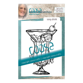 COOSA Crafts • Clear stamp Fusion #10 Sexy drink