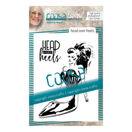 COOSA Crafts • Clear stamp Fusion #10 Head over hills
