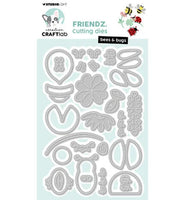 
              Creative Craft Lab - Cutting Die - Friendz Dies Bees & Bugs (CCL-FR-CD1009)
            