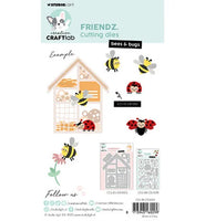 
              Creative Craft Lab - Cutting Die - Friendz Dies Bees & Bugs (CCL-FR-CD1009)
            