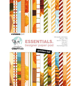 Creative Craft Lab - Essentials Golden Fall A5 Paper Pad (CCL-ES-DPP508)