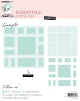 
              Studio Light - Creative Craftlab - Snailmail Essentials cutting die set
            