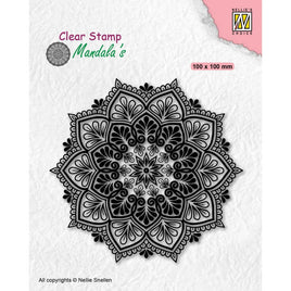 Nellie Snellen - Clear Stamp - Mandala Starflower