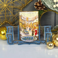 Hunkydory - Christmas Centre-Stepper Cards SET- Rich Gold CSTEP101