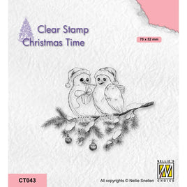 Nellie Snellen - Christmas Time Clear Stamp - Celebrating Christmas