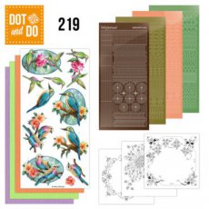 Dot and Do  219 - Colourful Feathers