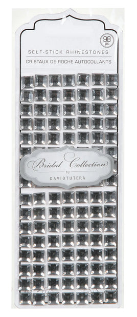 Darice • Rhinestone Self Stick Square 98pcs