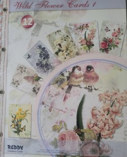 3D DIE-CUT CARD MAKING KITS - WILD FLOWERS CARDS 1.