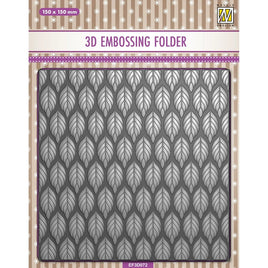 Nellie Snellen • Background 3D Embossing Folder Leaves