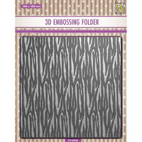 
              Nellie Snellen • 3D Embossing Folder & Stencil Set - Zebra
            