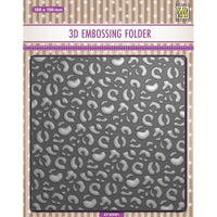 
              Nellie Snellen • 3D Embossing Folder & Stencil Set - Leopard
            