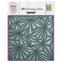 
              Nellie Snellen • 3D Embossing Folder & Stencil Set - Origami Stars
            