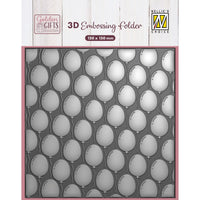
              Nellie's Choice • 3D Embossing Folder Background Balloons 150mm x 150mm
            