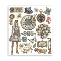 
              STAMPERIA - Gardens of Time - Printed Decorative Rub on selection for Art and Craft cm 20,5x23 cm
            