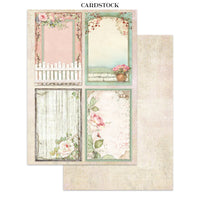 
              STAMPERIA - House of Roses -  Printed Art Junk journal: stickers, cut-outs, backgrounds for Art and Craft
            
