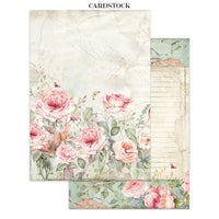
              STAMPERIA - House of Roses -  Printed Art Junk journal: stickers, cut-outs, backgrounds for Art and Craft
            