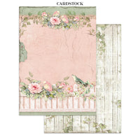 
              STAMPERIA - House of Roses -  Printed Art Junk journal: stickers, cut-outs, backgrounds for Art and Craft
            
