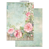 
              STAMPERIA - House of Roses -  Printed Art Junk journal: stickers, cut-outs, backgrounds for Art and Craft
            