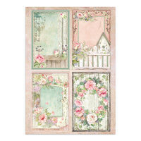 
              STAMPERIA - House of Roses -  Printed Art Junk journal: stickers, cut-outs, backgrounds for Art and Craft
            