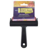 
              Gel Press • Hard rubber Brayer Black 4"
            