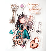 
              GOR-Cling Stamp- Curiosity -Wonderland Collection
            