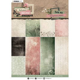 Studio Light - Natures Dream Collection -  Paper Pad Background Papers