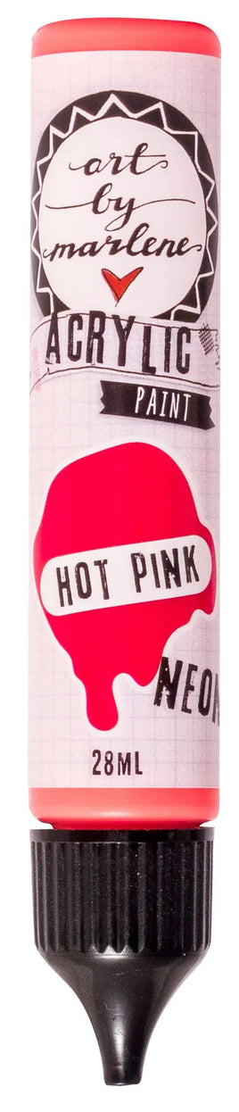 Art by Marlene - Essentials - Acrylic Paint - HOT PINK NEON