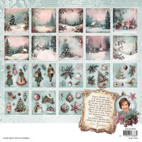 
              Studio Light - Jenine's Mindful Art - Christmas Blush Collection - Collage Paper Pad Backgrounds & Elements
            