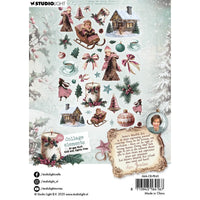 
              Studio Light - Jenine's Mindful Art - Christmas Blush Collection -Paper Elements 35 collage elements
            
