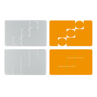 Vaessen Creative • Clear Stamps & Dies Set by Katharina Tarta Birthday & Sentiments 6pcs