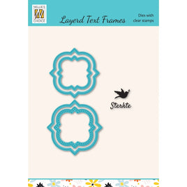 Nellie's Choice • Cutting Die & Clear Stamp Bird 5pcs