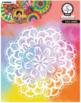 ABM - Art by Marlene Mask Lacy mandala - ABM 25 collection no. 376